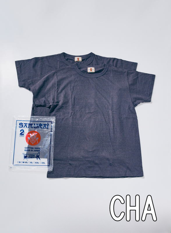 2PST-01 無地クルーネック2パックTシャツ 2PST01 SAMURAIJEANS サムライジーンズTシャツ 無地Tシャツ 2枚組の画像