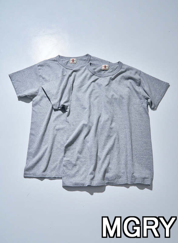 2PST-01 無地クルーネック2パックTシャツ 2PST01 SAMURAIJEANS サムライジーンズTシャツ 無地Tシャツ 2枚組の画像