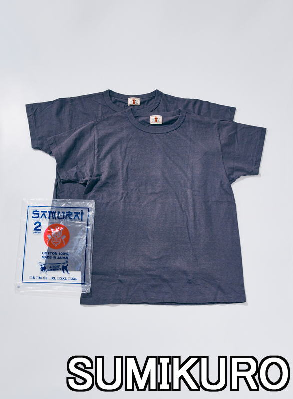 2PST-01 無地クルーネック2パックTシャツ 2PST01 SAMURAIJEANS サムライジーンズTシャツ 無地Tシャツ 2枚組の画像