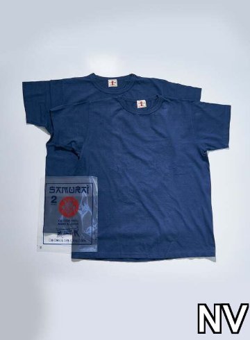 2PST-01 無地クルーネック2パックTシャツ 2PST01 SAMURAIJEANS サムライジーンズTシャツ 無地Tシャツ 2枚組の画像