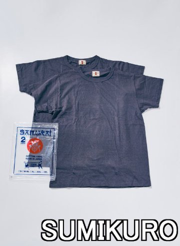 2PST-01 無地クルーネック2パックTシャツ 2PST01 SAMURAIJEANS サムライジーンズTシャツ 無地Tシャツ 2枚組の画像