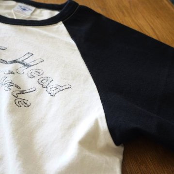 FN-TSRB-004 RAGLAN Q/S SHIRT FNTSRB004 FLATHEAD フラットヘッド七分袖Tシャツの画像