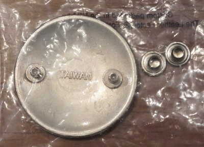 21372-01-C-02 クラフト社コンチョ USコインレプリカ モルガン カシメ式コンチョ 35mmの画像