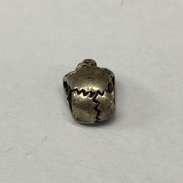 SV-SKULL-6 シルバー ビーズ パーツ スカル ドクロ レザークラフト ハンドメイド 約10mm SVSKULL6の画像