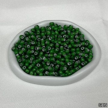 BS-WH-10 ホワイトハーツビーズ 5g ガラスビーズ カスタムパーツ アクセサリーパーツ ハンドメイド インディアンジュエリー ハンドメイド BSWH10 外径約5mm 内径約1-2mmの画像