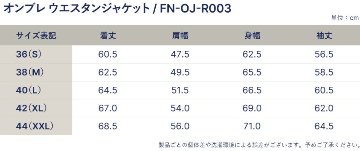 FN-OJ-R003 オンブレ ウエスタンジャケット FNOJR003 FLATHEAD フラットヘッド JACKET アウター OMBRE WESTERN JACKTの画像