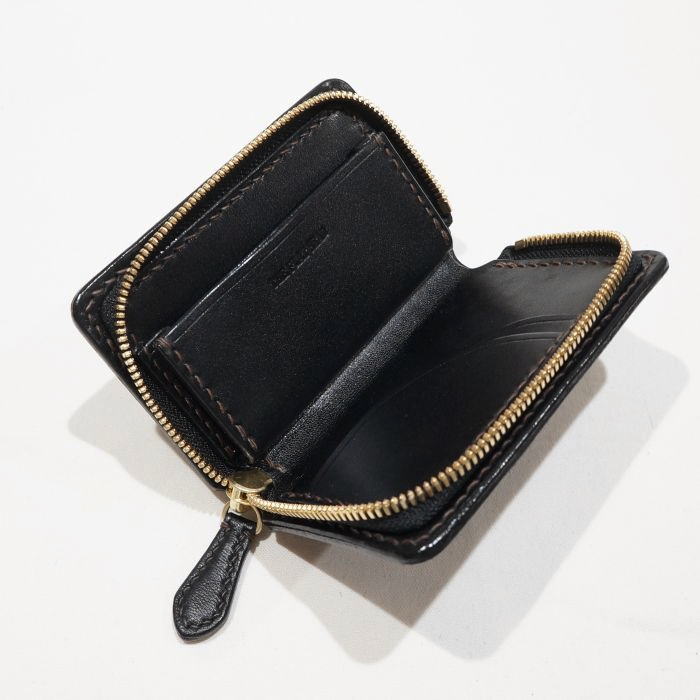 FN-C5Z5-75 ディアスキンフルジップカードケース FNC5Z575 FLATHEAD フラットヘッドカードケース STOCKBURG DEERSKIN FULL ZIP CASEの画像