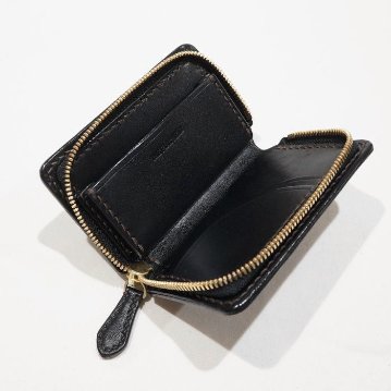 FN-C5Z5-75 ディアスキンフルジップカードケース FNC5Z575 FLATHEAD フラットヘッドカードケース STOCKBURG DEERSKIN FULL ZIP CASEの画像