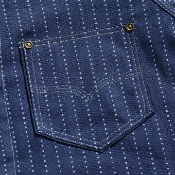 7644C 9os WABASH INDIGO DELUXEWARE デラックスウエアシャツ長袖の画像