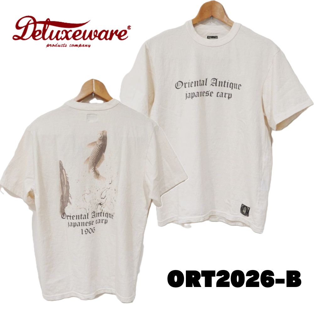 ORT2026-B 1906s JAPAN CARP ORT2026B DELUXEWARE デラックスウエアＴシャツ DALEE'S ダリーズTシャツの画像