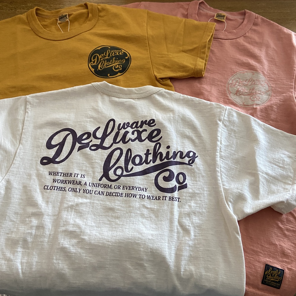BRGD-00B16 ブランドロゴTシャツ00B16 BRGD00B16 DELUXEWARE デラックスウエアTシャツの画像