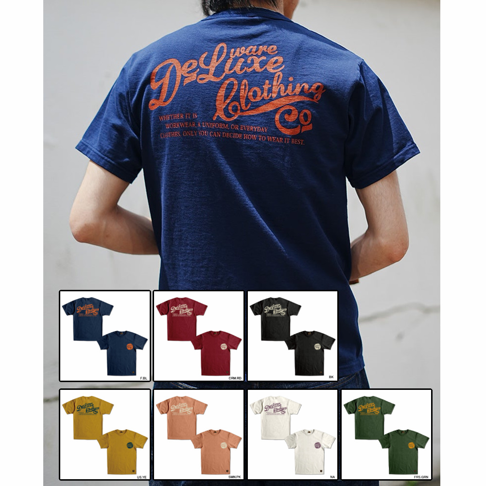 BRGD-00B16 ブランドロゴTシャツ00B16 BRGD00B16 DELUXEWARE デラックスウエアTシャツの画像