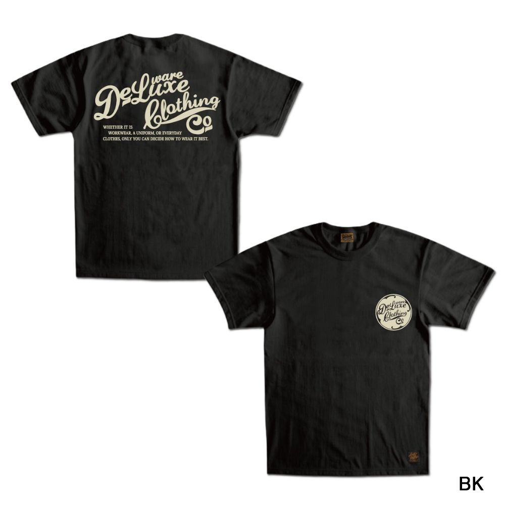 BRGD-00B16 ブランドロゴTシャツ00B16 BRGD00B16 DELUXEWARE デラックスウエアTシャツの画像