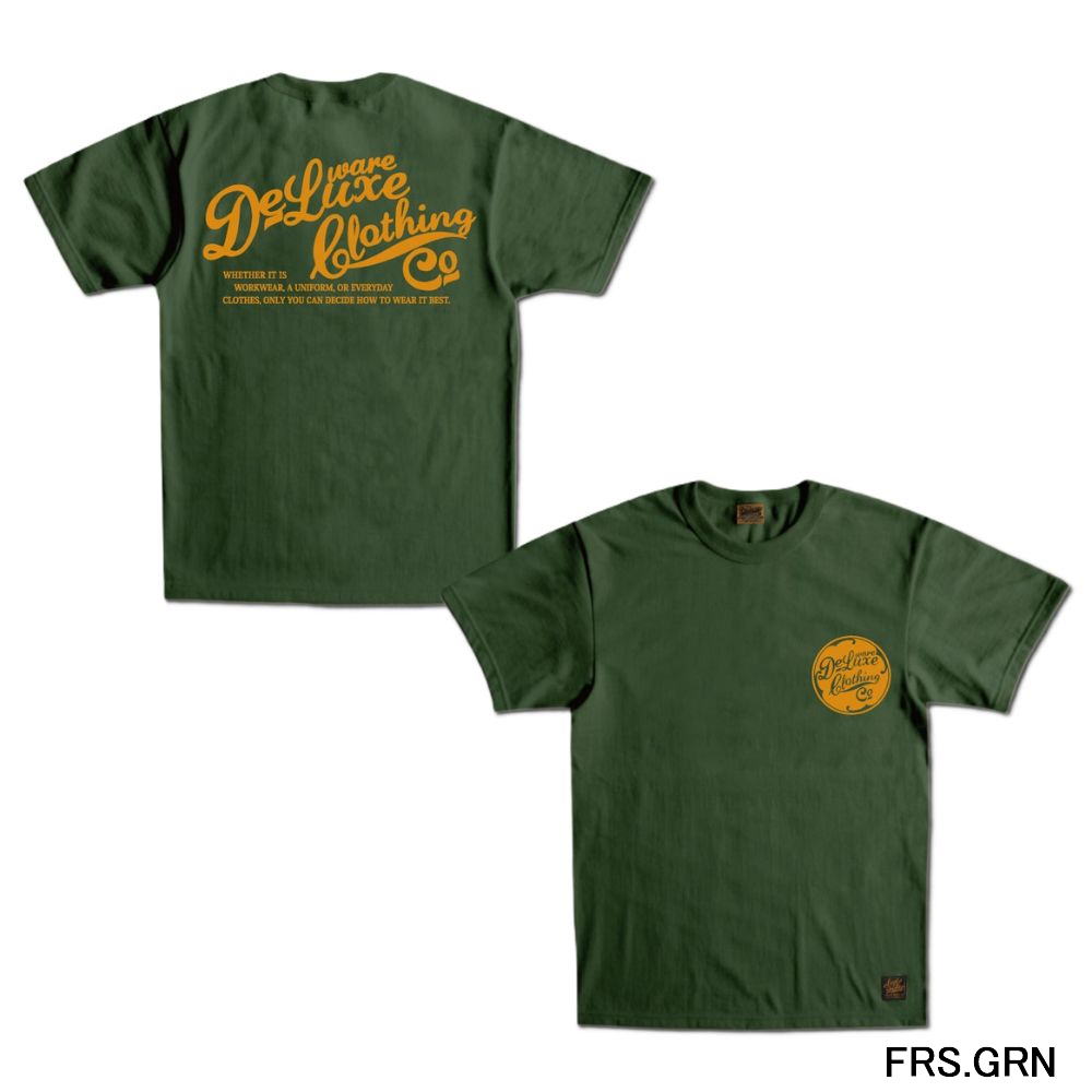 BRGD-00B16 ブランドロゴTシャツ00B16 BRGD00B16 DELUXEWARE デラックスウエアTシャツの画像