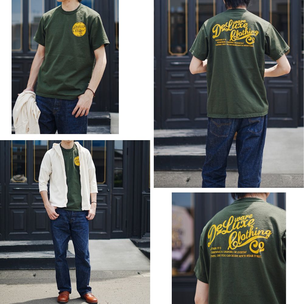 BRGD-00B16 ブランドロゴTシャツ00B16 BRGD00B16 DELUXEWARE デラックスウエアTシャツの画像