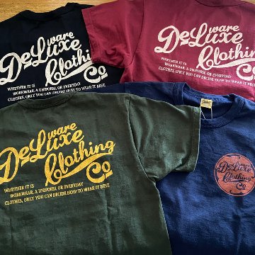 BRGD-00B16 ブランドロゴTシャツ00B16 BRGD00B16 DELUXEWARE デラックスウエアTシャツの画像