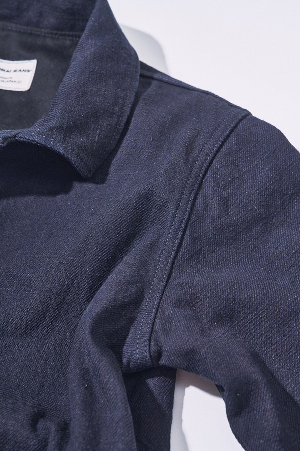 先行予約受付中！S100STA26-BOB ブラックオンブルーネルスタジアムジャケット S100STA26BOB SAMURAIJEANS サムライジーンズジャケットの画像