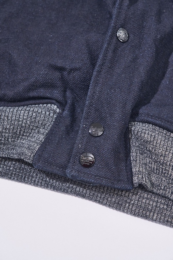 先行予約受付中！S100STA26-BOB ブラックオンブルーネルスタジアムジャケット S100STA26BOB SAMURAIJEANS サムライジーンズジャケットの画像
