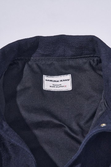先行予約受付中！S100STA26-BOB ブラックオンブルーネルスタジアムジャケット S100STA26BOB SAMURAIJEANS サムライジーンズジャケットの画像