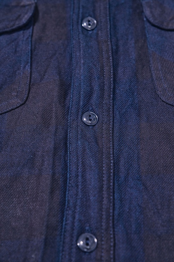 先行予約受付中！SSS26-BOB ブラックオンブルーブロックチェックシャツ SSS26BOB SAMURAIJEANS サムライジーンズシャツ 長袖シャツの画像