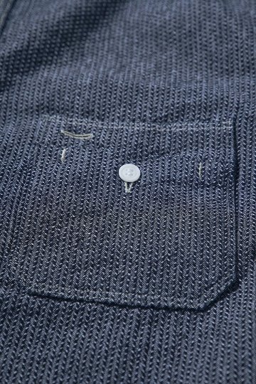 先行予約受付中！SJCBS26-BOB ブラックオンブルー刺し子シャンブレーシャツ SJCBS26BOB SAMURAIJEANS サムライジーンズシャツ 長袖シャツの画像