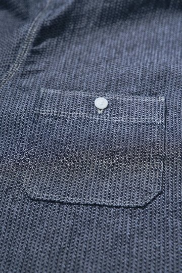 先行予約受付中！SJCBS26-BOB ブラックオンブルー刺し子シャンブレーシャツ SJCBS26BOB SAMURAIJEANS サムライジーンズシャツ 長袖シャツの画像