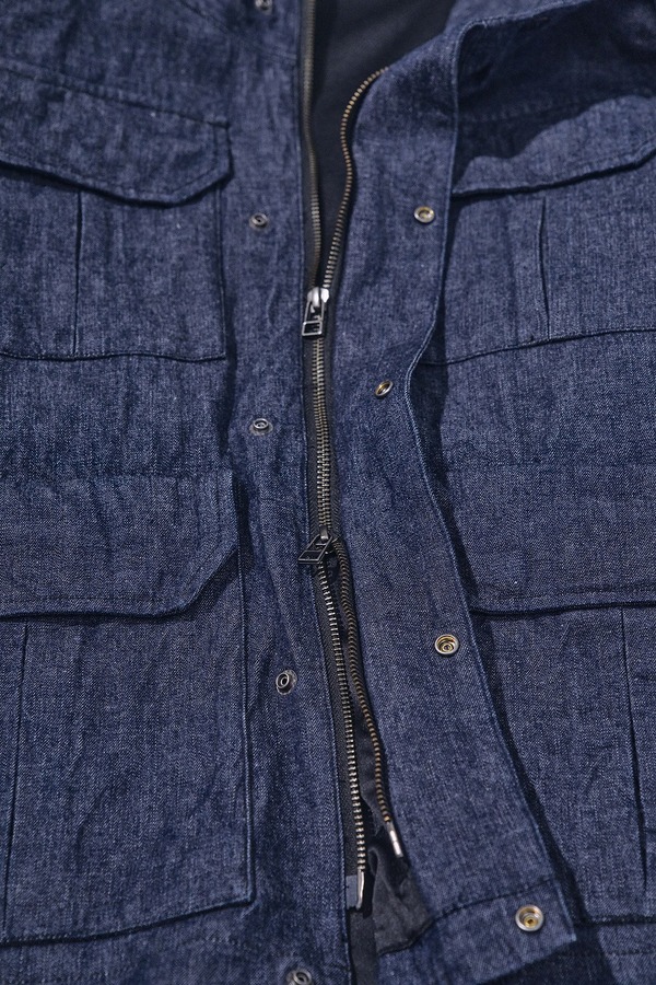 先行予約受付中！SJMPK26-D デニムマウンテンパーカー SJMPK26D SAMURAIJEANS サムライジーンズジャケットの画像
