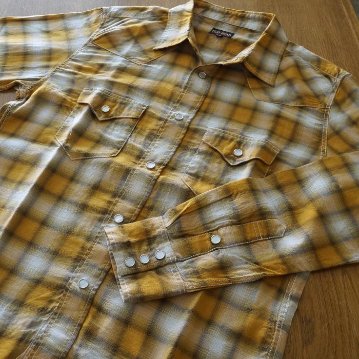FN-SCW-021L オンブレチェックウエスタンシャツ FNSCW021L FLATHEAD フラットヘッドウエスタンシャツシャツの画像