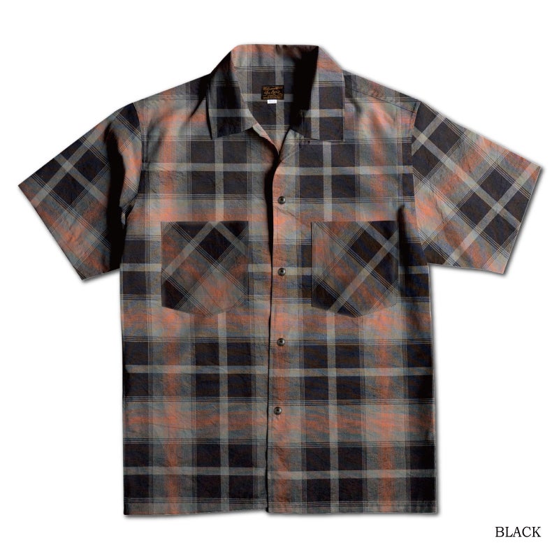 LV-35S 1960s S/S CHECK SHIRT LV35S DELUXEWARE デラックスウエア半袖シャツ シャツ半袖の画像