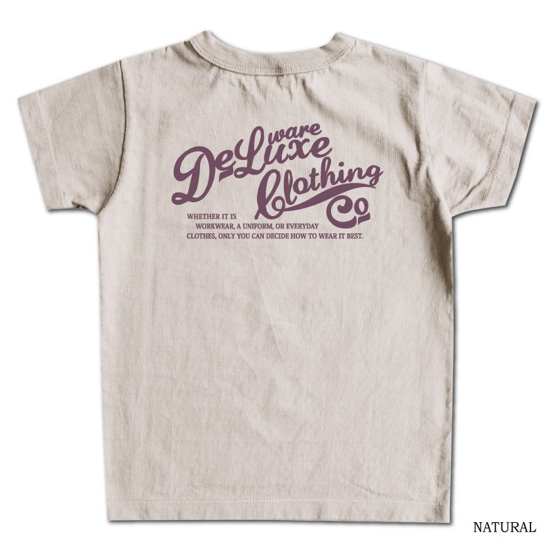 BRK-12 ブランドロゴキッズTシャツ12 BRK12 DELUXEWARE デラックスウエアTシャツ キッズTシャツ 子供服の画像