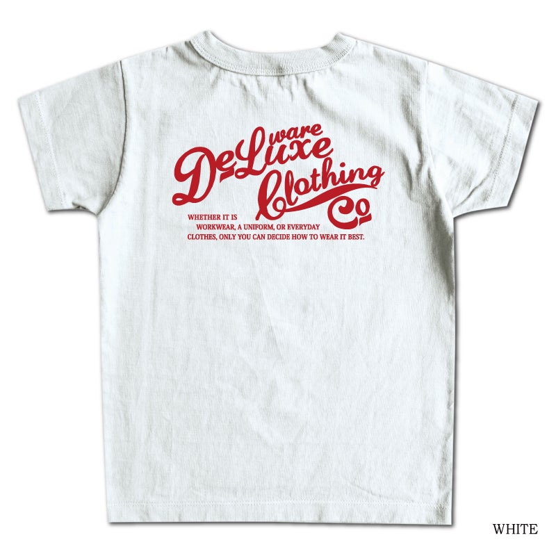 BRK-12 ブランドロゴキッズTシャツ12 BRK12 DELUXEWARE デラックスウエアTシャツ キッズTシャツ 子供服の画像