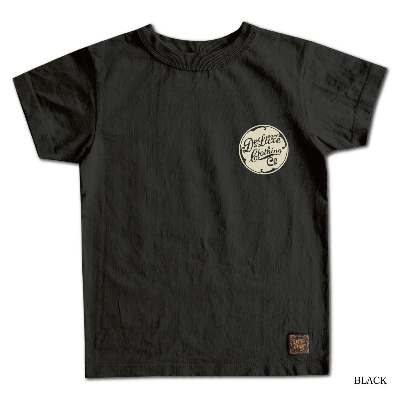 BRK-12 ブランドロゴキッズTシャツ12 BRK12 DELUXEWARE デラックスウエアTシャツ キッズTシャツ 子供服の画像