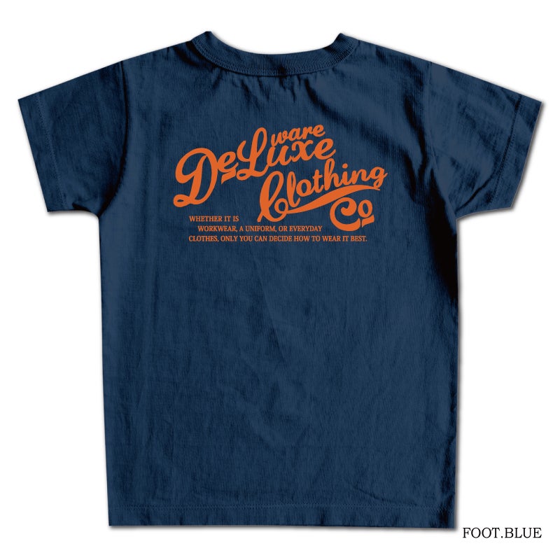 BRK-12 ブランドロゴキッズTシャツ12 BRK12 DELUXEWARE デラックスウエアTシャツ キッズTシャツ 子供服の画像