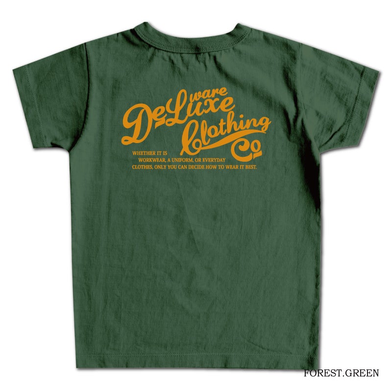 BRK-12 ブランドロゴキッズTシャツ12 BRK12 DELUXEWARE デラックスウエアTシャツ キッズTシャツ 子供服の画像