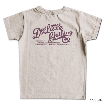 BRK-12 ブランドロゴキッズTシャツ12 BRK12 DELUXEWARE デラックスウエアTシャツ キッズTシャツ 子供服の画像