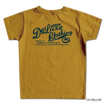 BRK-12 ブランドロゴキッズTシャツ12 BRK12 DELUXEWARE デラックスウエアTシャツ キッズTシャツ 子供服の画像