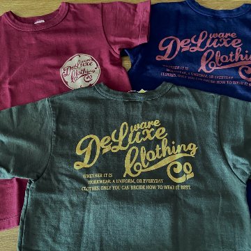BRK-12 ブランドロゴキッズTシャツ12 BRK12 DELUXEWARE デラックスウエアTシャツ キッズTシャツ 子供服の画像