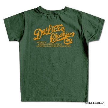 BRK-12 ブランドロゴキッズTシャツ12 BRK12 DELUXEWARE デラックスウエアTシャツ キッズTシャツ 子供服の画像