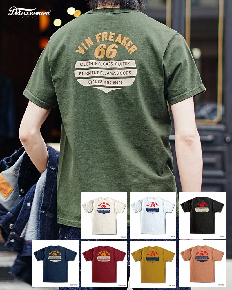 SDTS-2603 FREAKER SDTS2603 DELUXEWARE デラックスウエアTシャツの画像