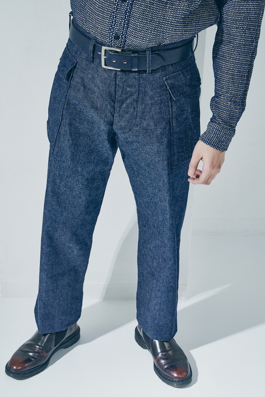 先行予約受付中！SJAP26-D デニムアーミーパンツ SJAP26D SAMURAIJEANS サムライジーンズデニムジーンズの画像