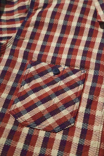 先行予約受付中！SIN26-01 ロープインディゴヘビーネルワークシャツ SIN26-01 SAMURAIJEANS サムライジーンズシャツ 長袖シャツの画像