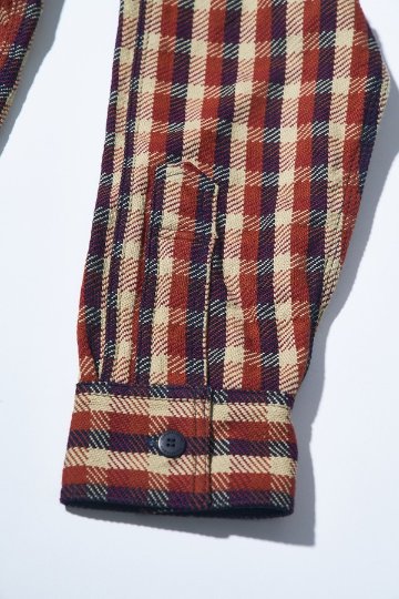先行予約受付中！SIN26-01 ロープインディゴヘビーネルワークシャツ SIN26-01 SAMURAIJEANS サムライジーンズシャツ 長袖シャツの画像