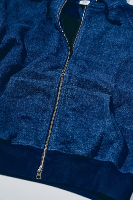 先行予約受付中！SIS26-102 ID インディゴ起毛スウェットジップパーカー SIS26102 SAMURAIJEANS サムライジーンズスウェット サムライジーンズスエット パーカーの画像
