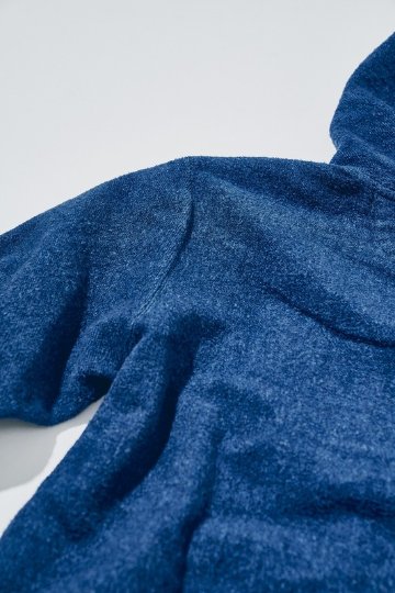 先行予約受付中！SIS26-102 ID インディゴ起毛スウェットジップパーカー SIS26102 SAMURAIJEANS サムライジーンズスウェット サムライジーンズスエット パーカーの画像