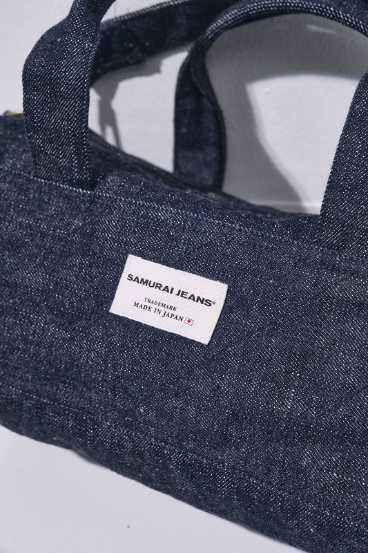先行予約受付中！SJDLB26 デニムドラムバッグ SAMURAIJEANS サムライジーンズバッグ サムライジーンズバック 鞄の画像