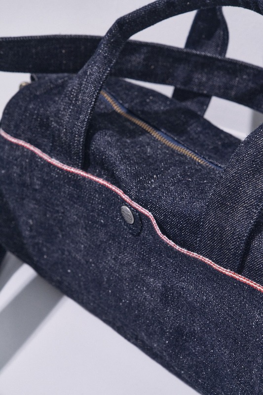 先行予約受付中！SJDLB26 デニムドラムバッグ SAMURAIJEANS サムライジーンズバッグ サムライジーンズバック 鞄の画像