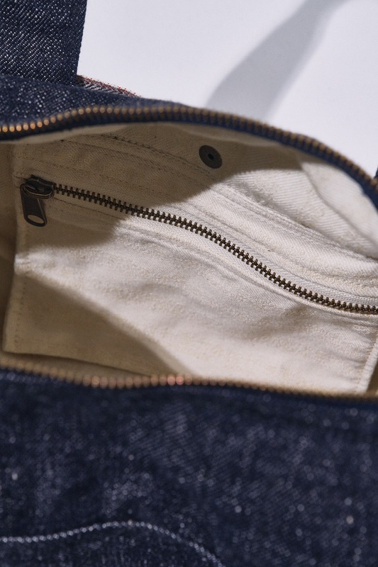 先行予約受付中！SJDLB26 デニムドラムバッグ SAMURAIJEANS サムライジーンズバッグ サムライジーンズバック 鞄の画像