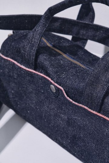 先行予約受付中！SJDLB26 デニムドラムバッグ SAMURAIJEANS サムライジーンズバッグ サムライジーンズバック 鞄の画像