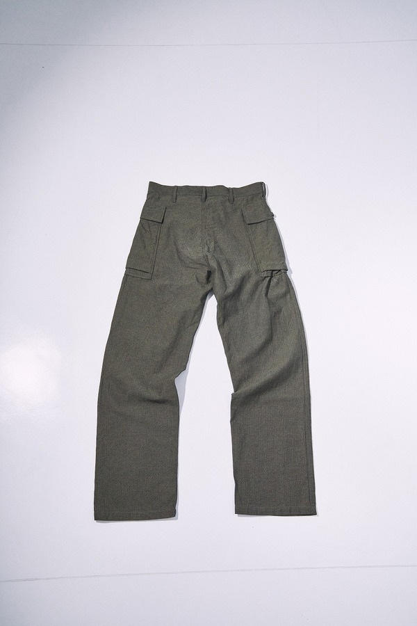 先行予約受付中！SJAP26-BOB ブラックオンブルーへリンボーンアーミーパンツ SJAP26BOB SAMURAIJEANS サムライジーンズデニムジーンズの画像