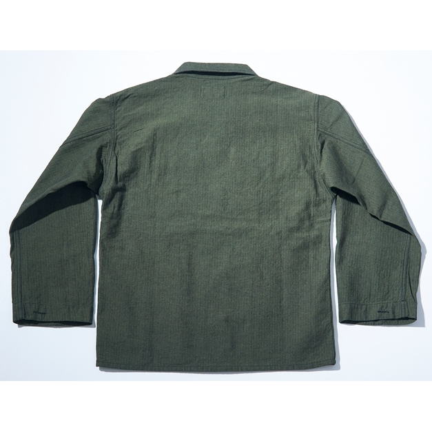 先行予約受付中！SJFJK26-BOB ブラックオンブルーへリンボーンフィールドジャケット SJFJK26BOB SAMURAIJEANS サムライジーンズジャケット アウターの画像